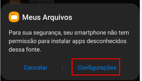 Passo 2 da instalação do App ExclusiveSexy
