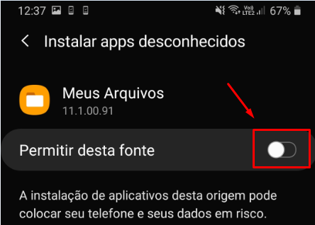 Passo 3 da instalação do App ExclusiveSexy